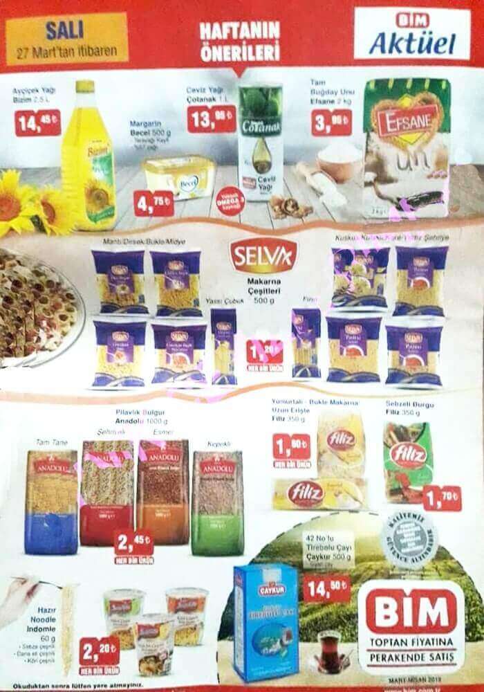 bim 27 mart 2018 aktuel katalogu