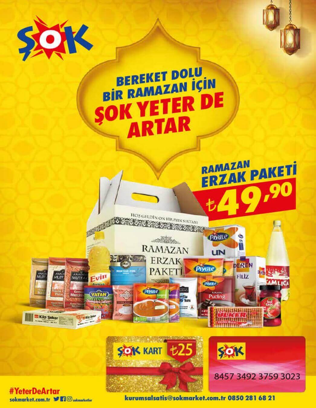 sok ramazan erzak paketi