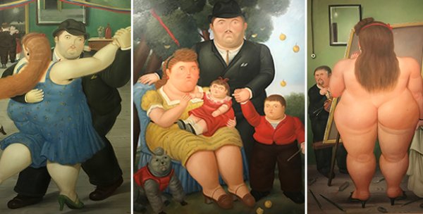 Kolombiyalı Botero’nun şişman eserleri