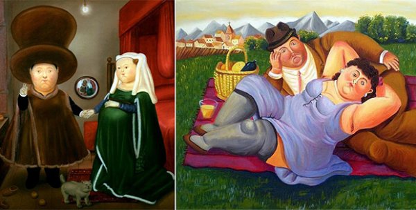 Kolombiyalı Botero’nun şişman eserleri