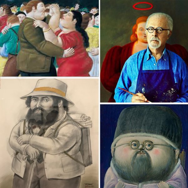 Kolombiyalı Botero’nun şişman eserleri