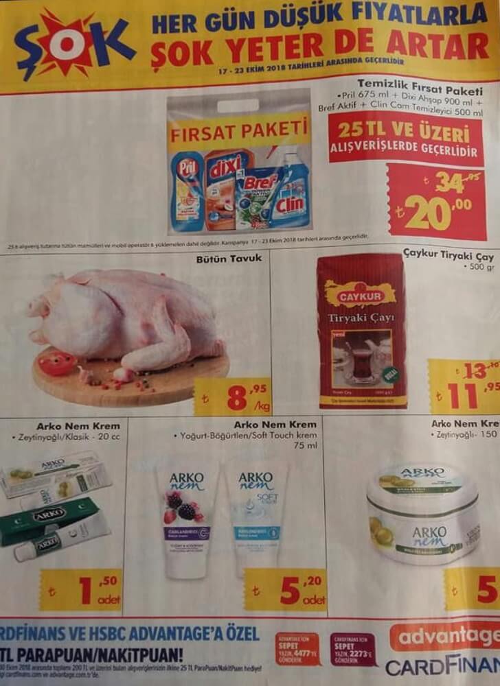 sok aktüel ürünler 17 ekim