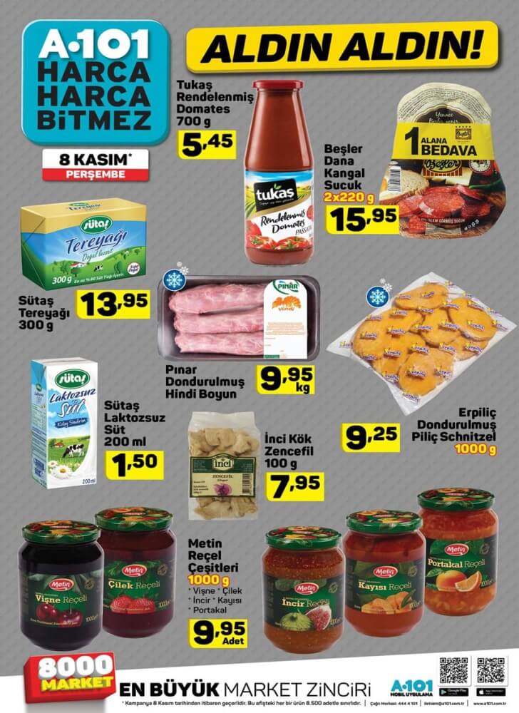 8 kasım perşembe a101 aktüel