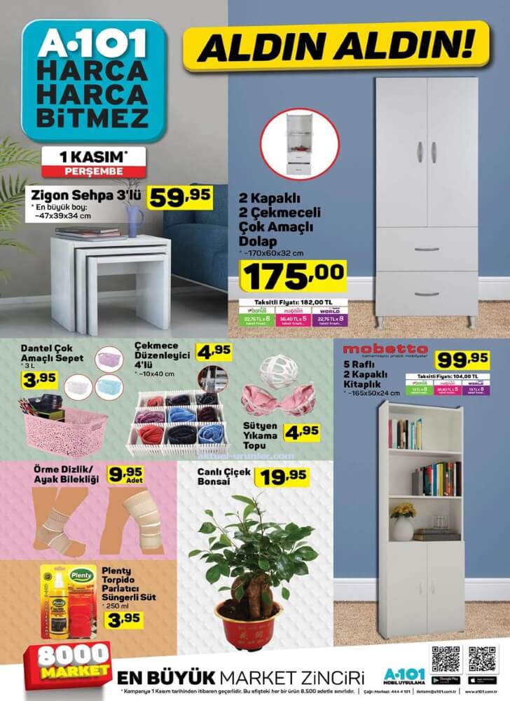 a101 katalog 1 kasim 2018