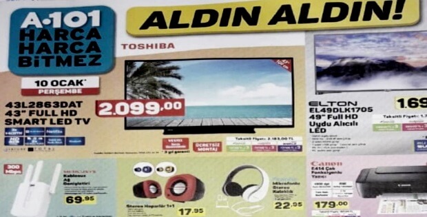 a101 10 ocak 2019