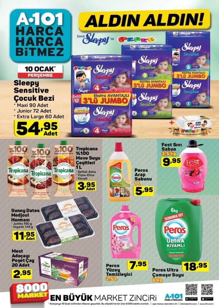 a101 market 10 ocak 2019