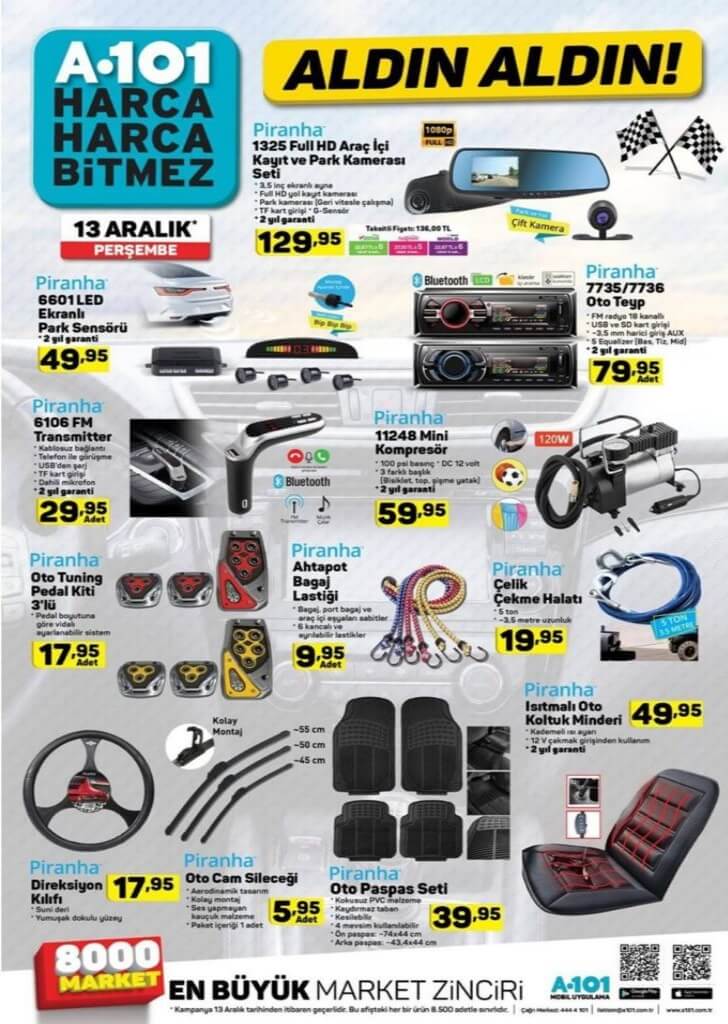 a101 aktuel 13 aralık 2018