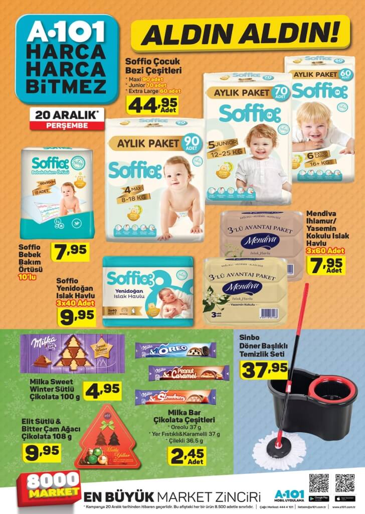 a101 bebek bezi