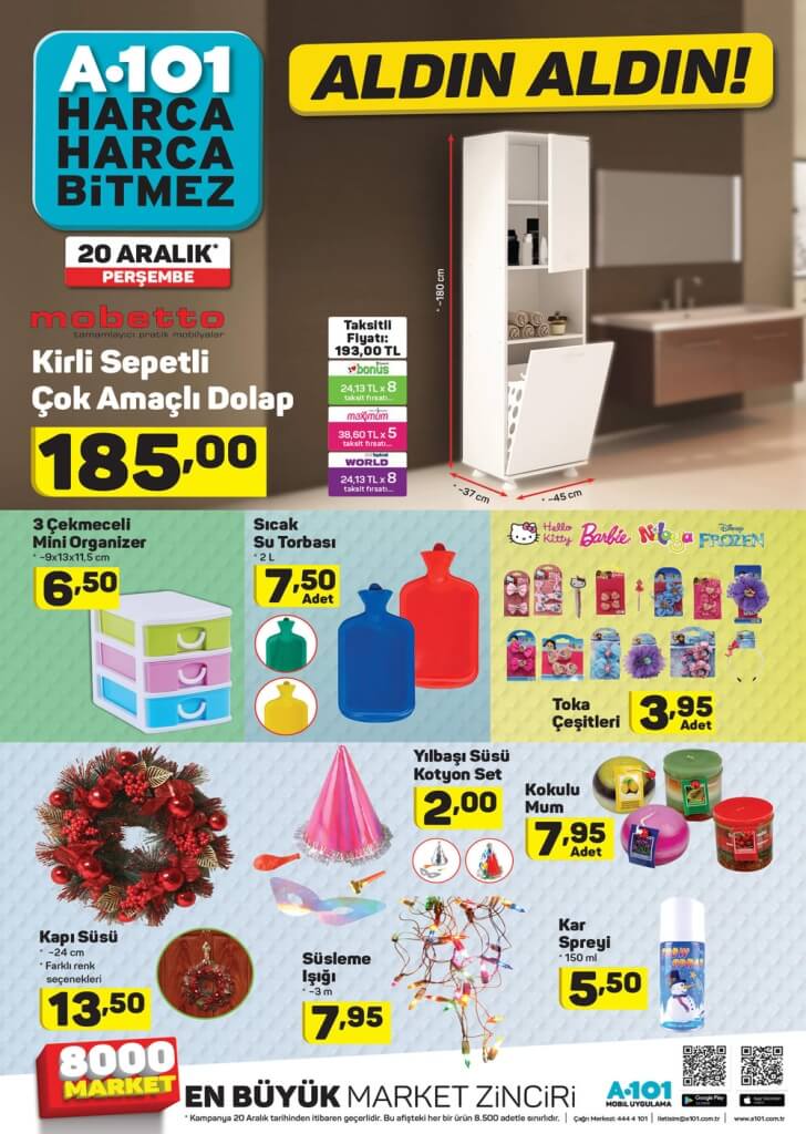 a101 market kampanya