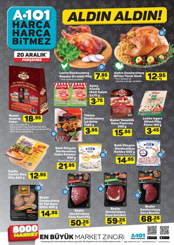 a101 yılbasi ürünleri