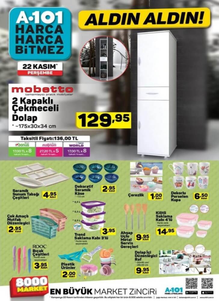 a101 market 22 kasım