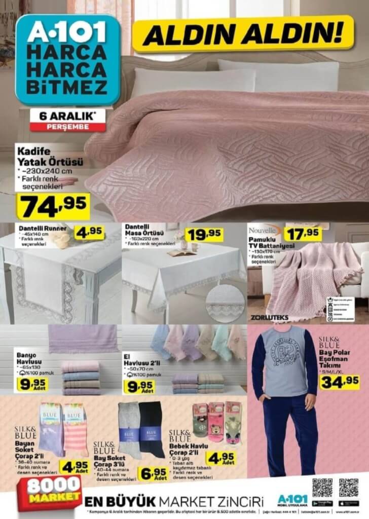 a101 brosürü 6 aralık