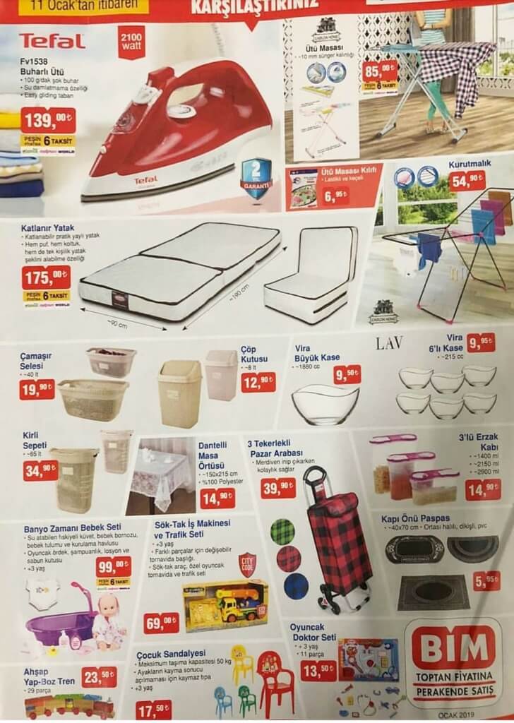 bim 11 ocak 2019