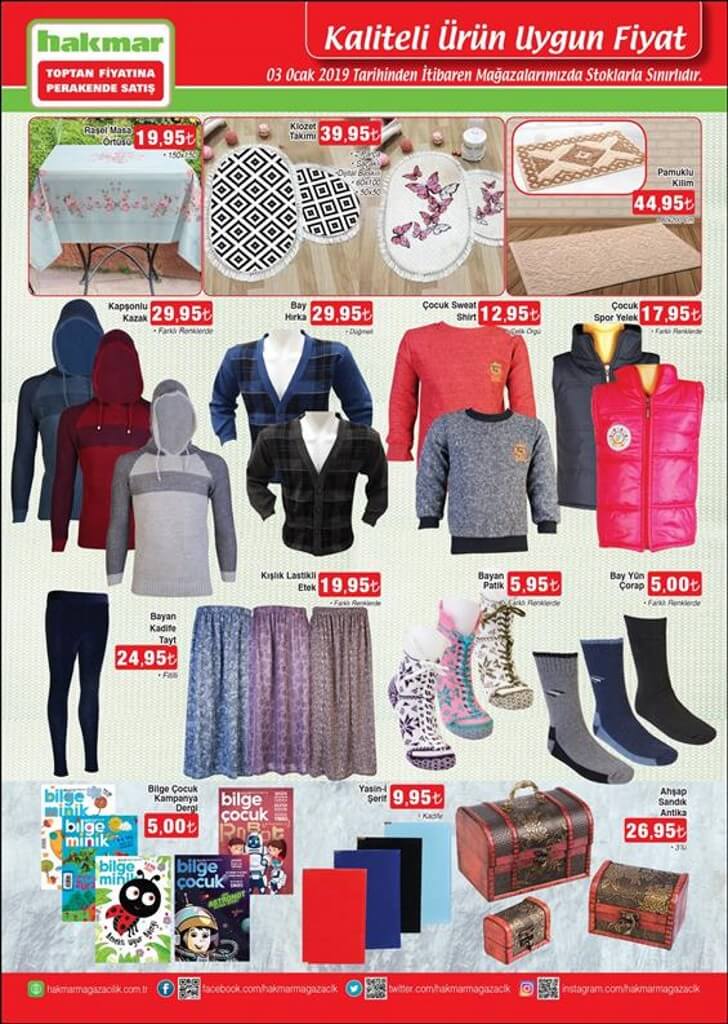 3 ocak 2019 hakmar aktüel
