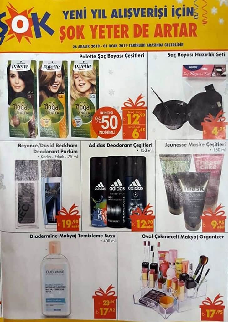 sok 26 aralık ürünler