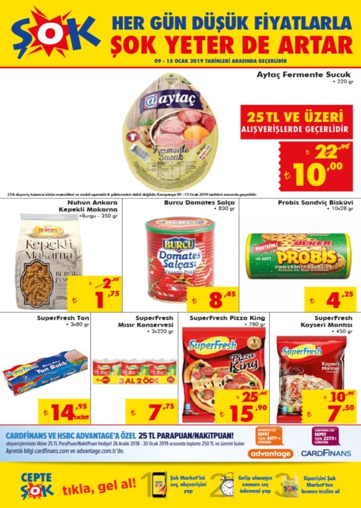 sok market katalogu 9 ocak