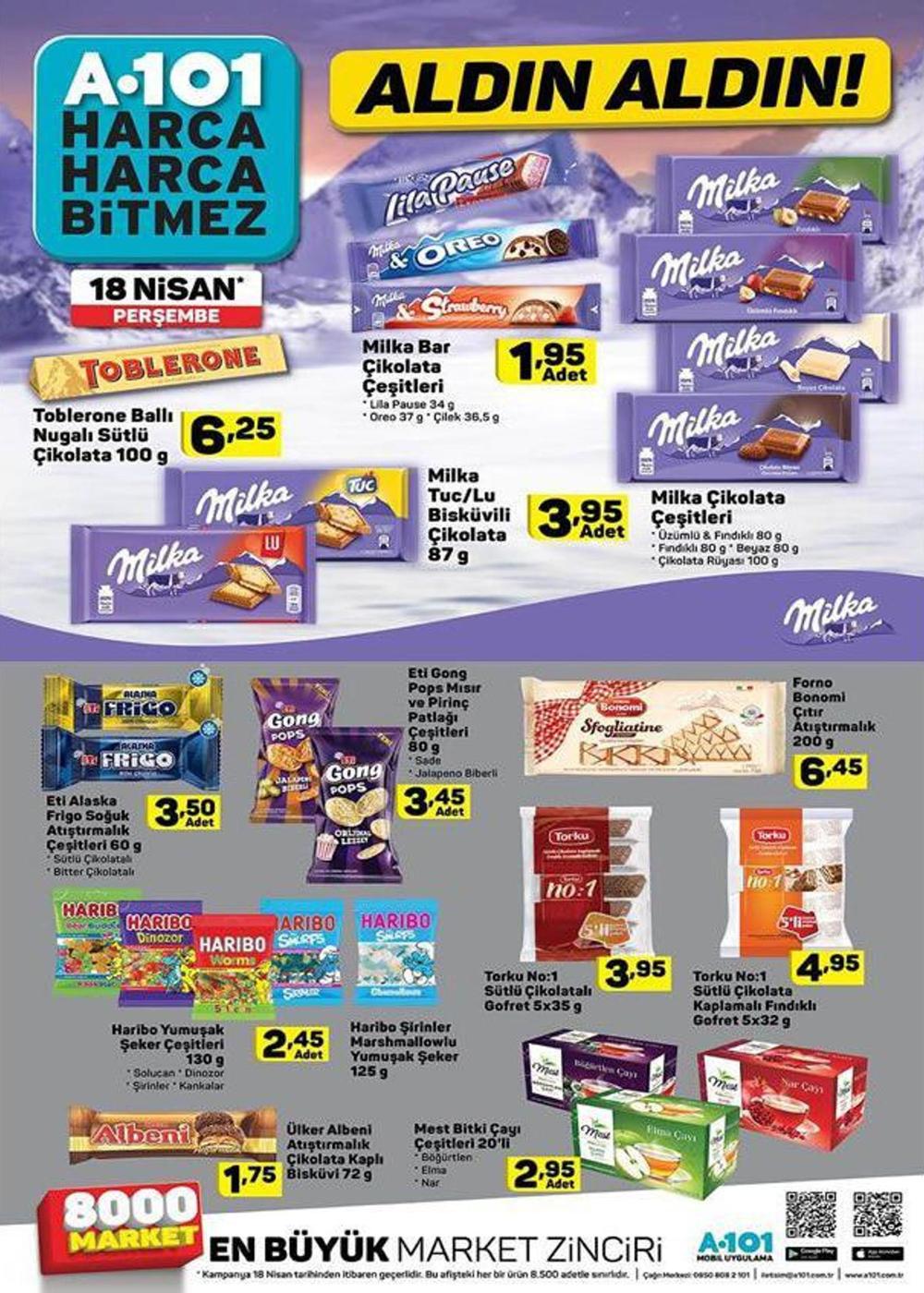 a101 market 18 nisan ürünleri