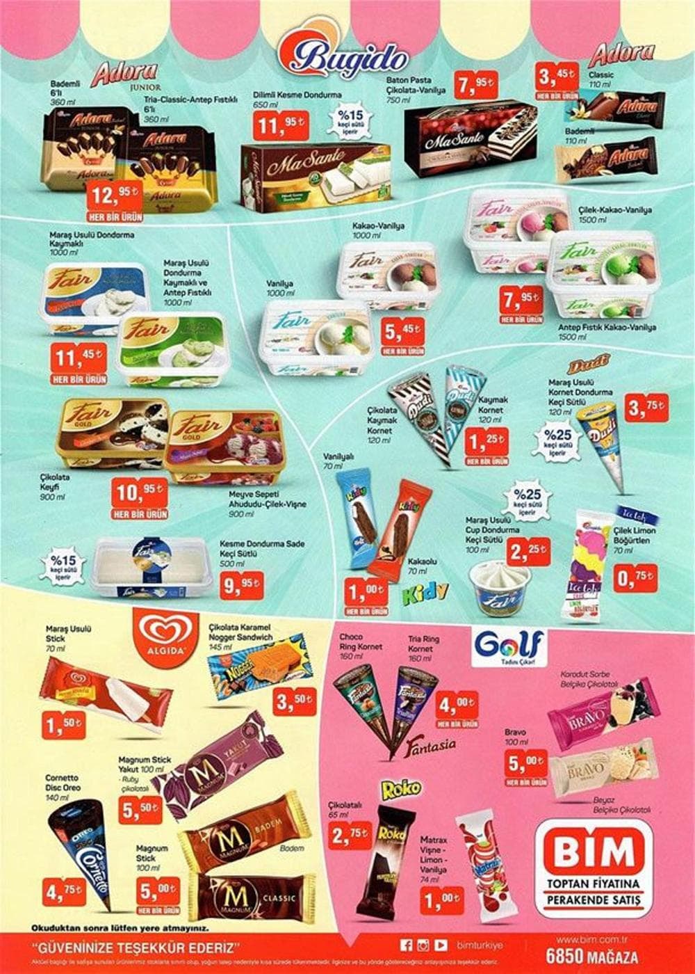 bim aktüel 23 nisan 2019