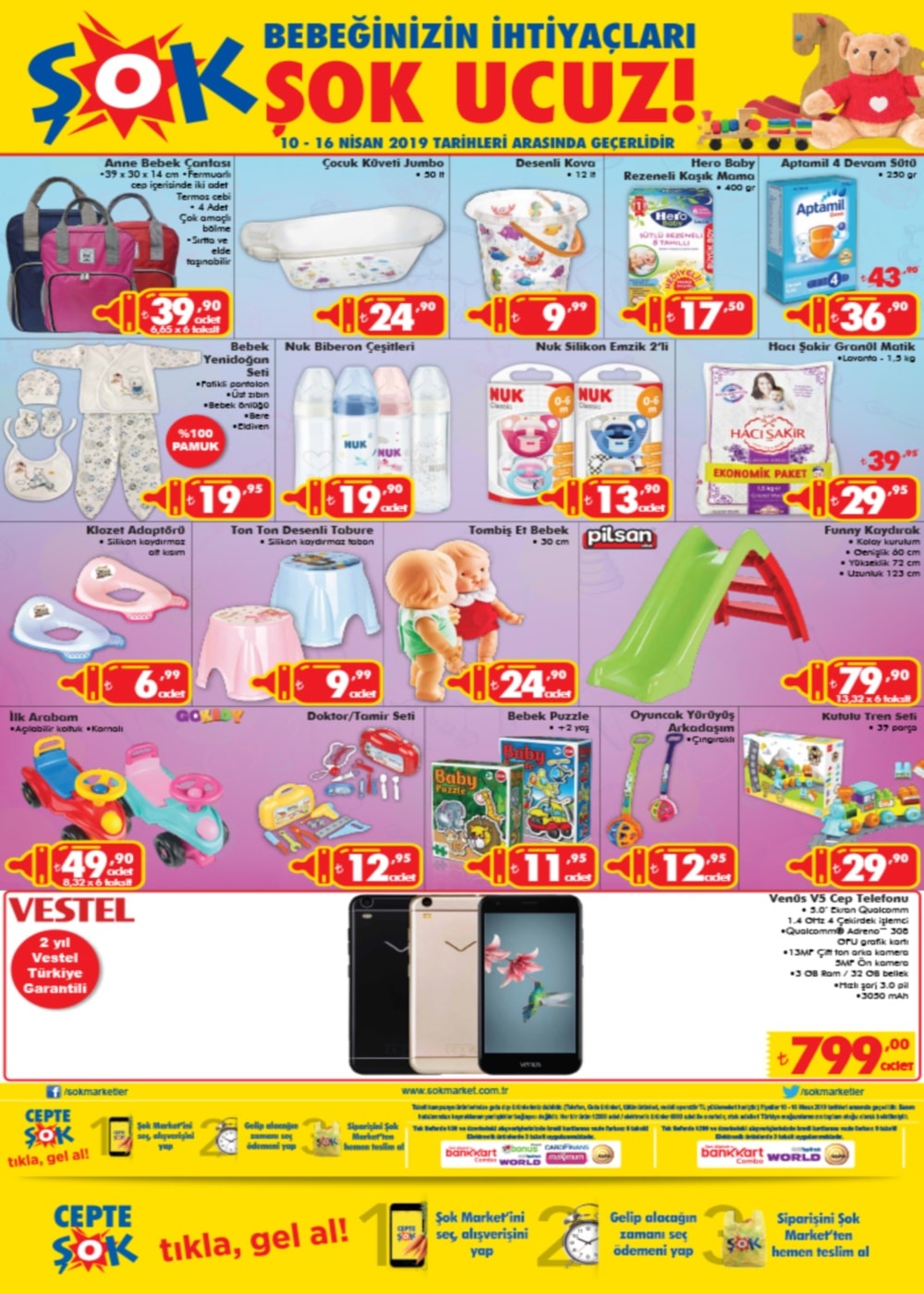 sok 10 nisan 2019 aktüel ürünler