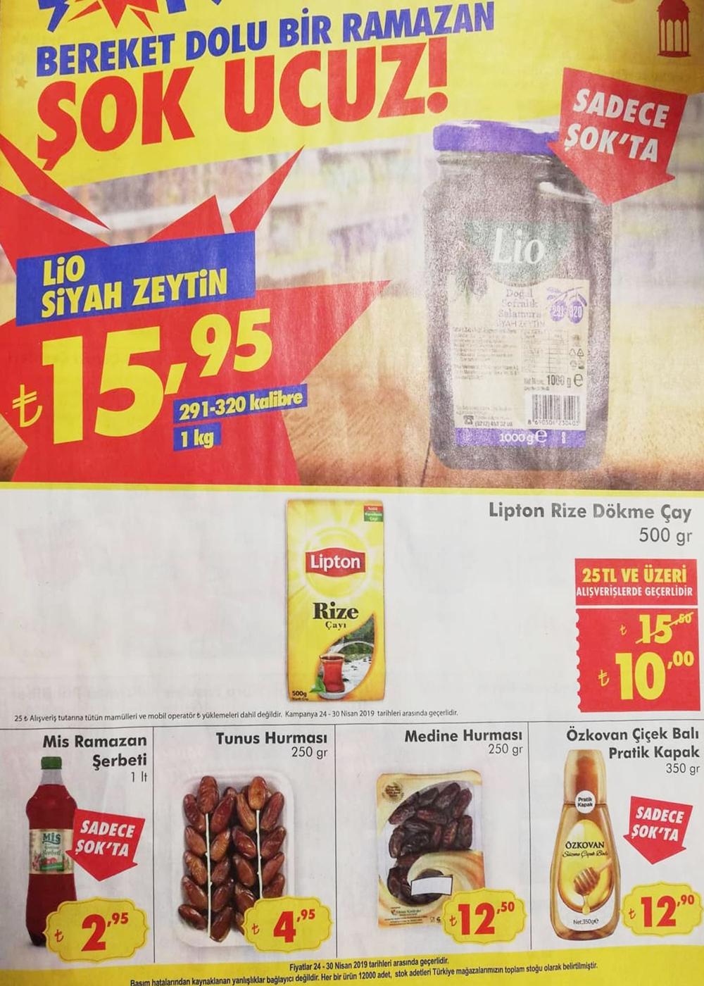 sok market ramazan kolisi
